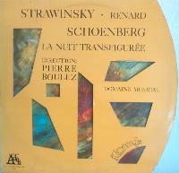 Strawinsky*, Schoenberg*,...