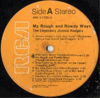 Jimmie Rodgers - My Rough...