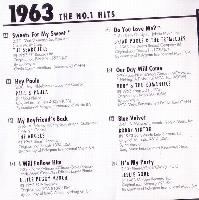 Various - The No.1 Hits - 1963